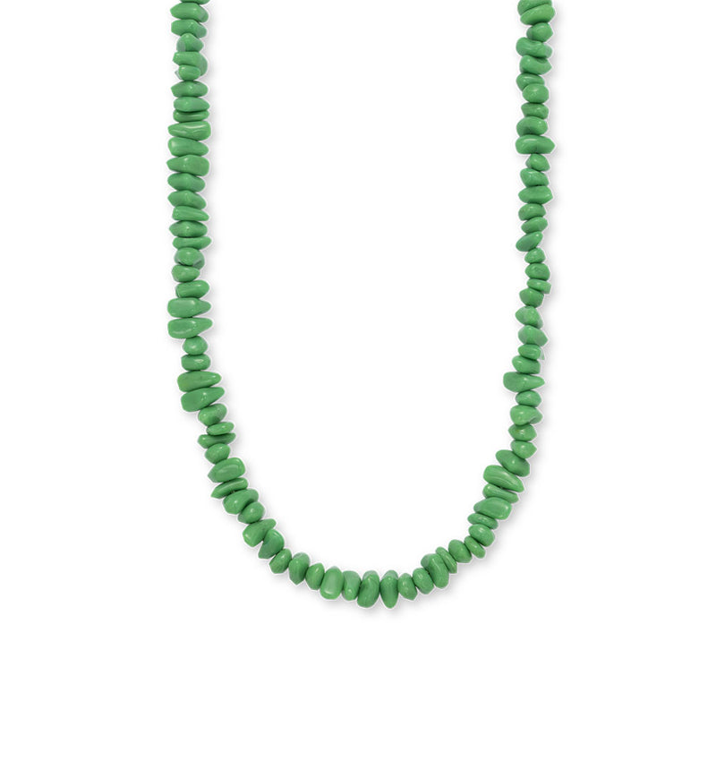 Pink beaded necklace