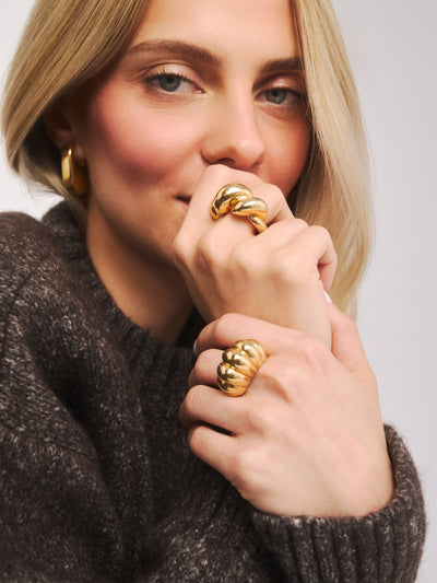 Gold-plated rings