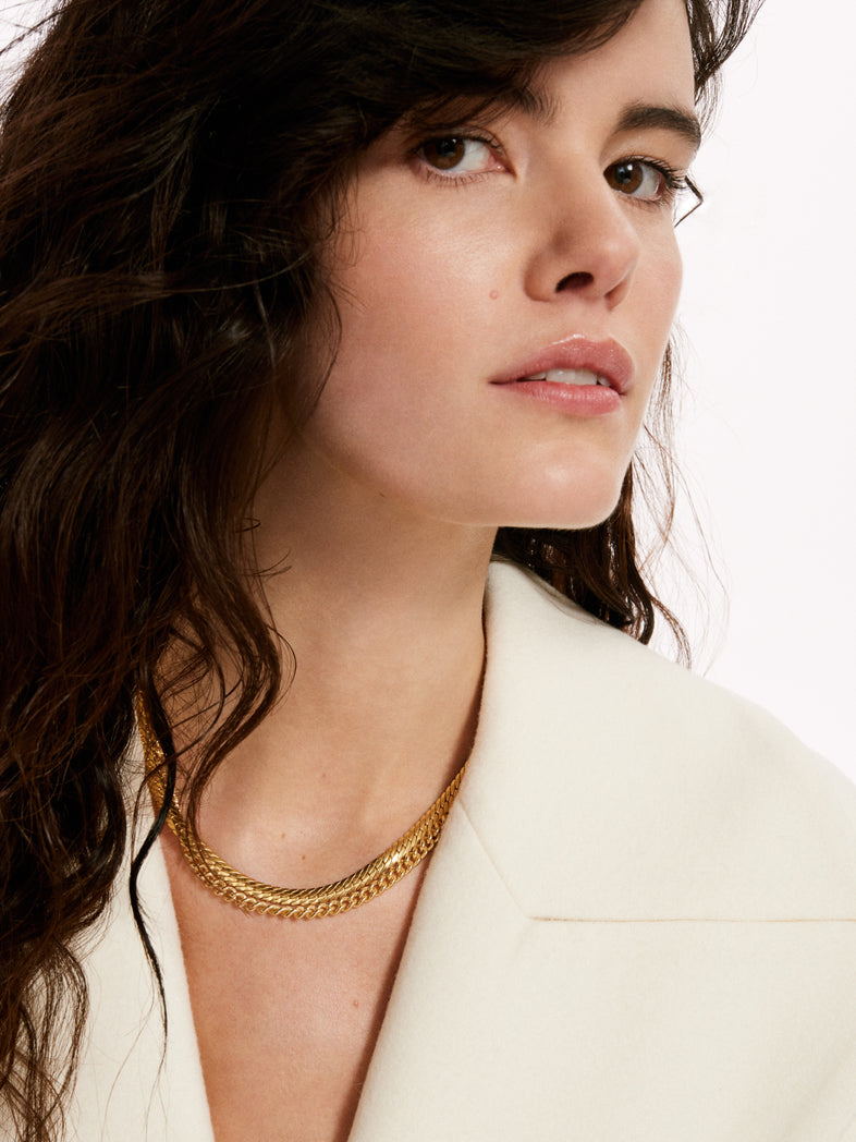  Gold-plated Eternal VI ankier chain 4 