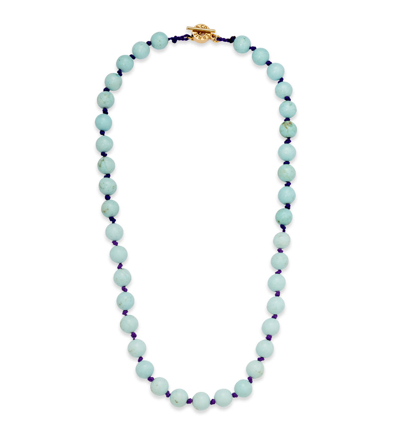  Beads with light blue stones 2 