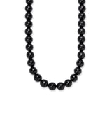 Splash Black Beads with gold-plated details