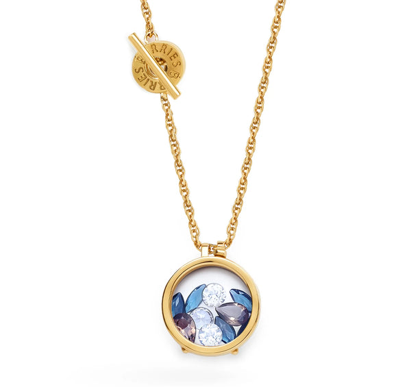 Secrets Blue Moon Twist necklace