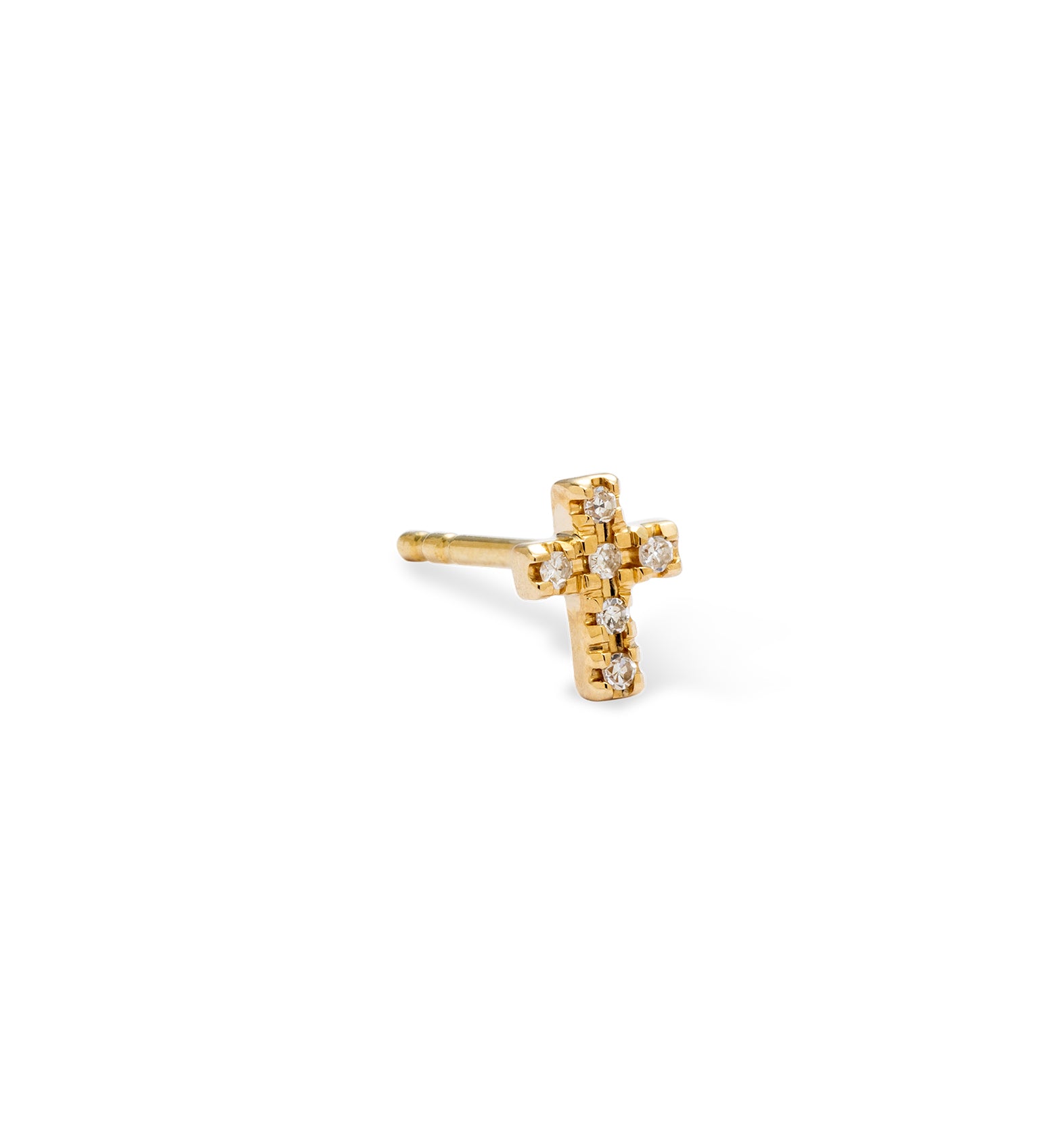 Earring Sagitta in gold