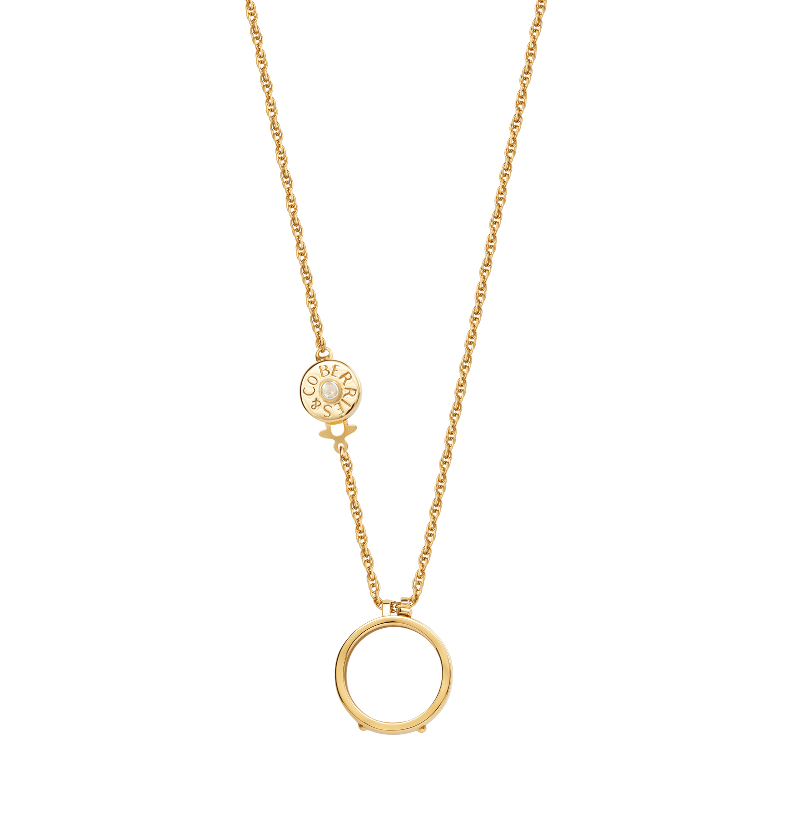 Collier Secrets sur une chaîne épaisse 2