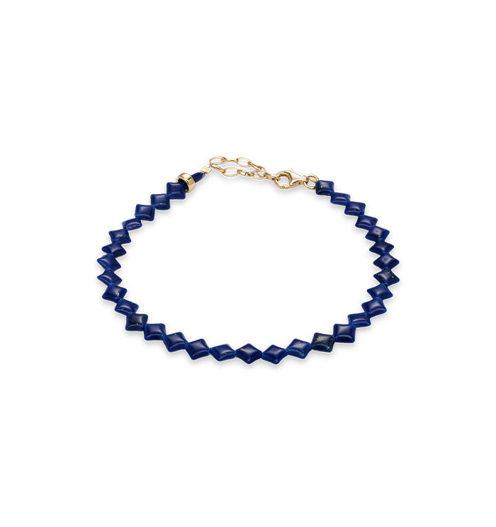 Navy blue ankle bracelet 2
