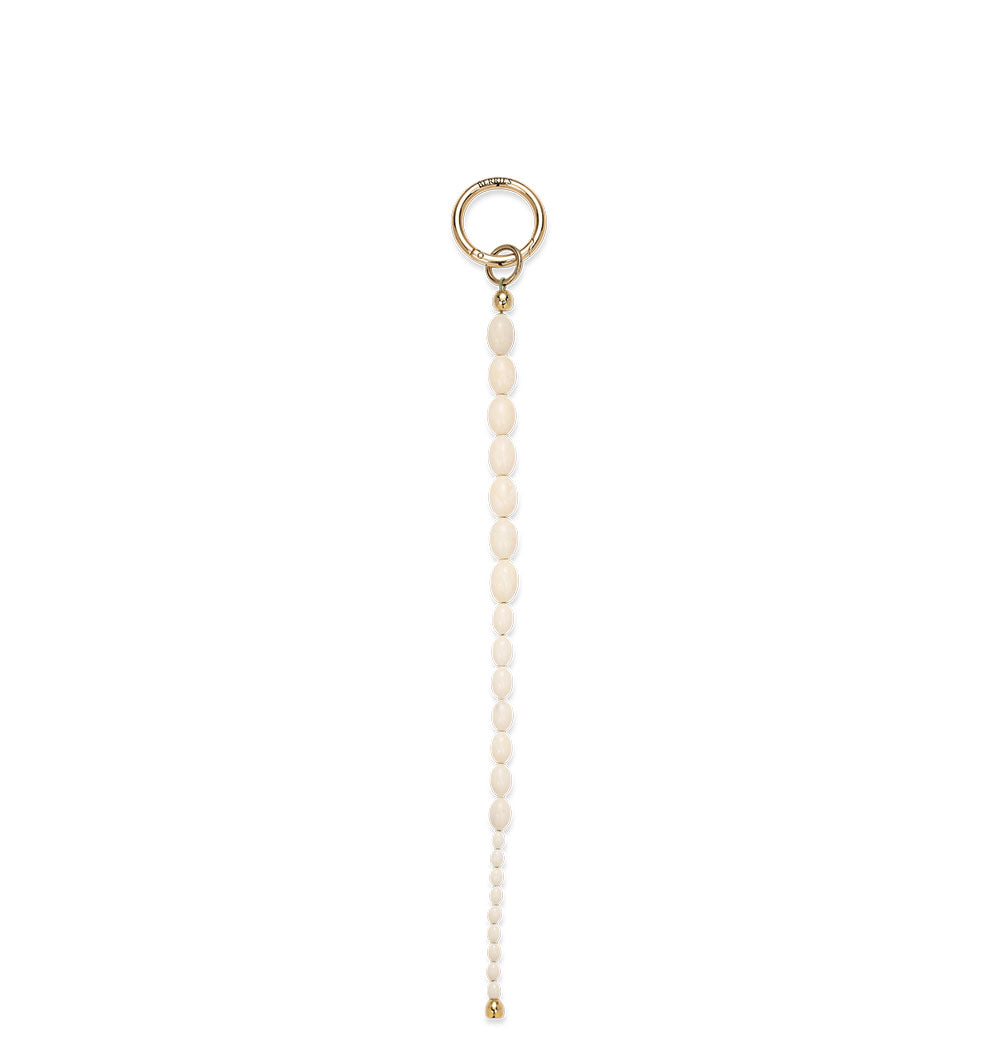 Alabaster handbag charm