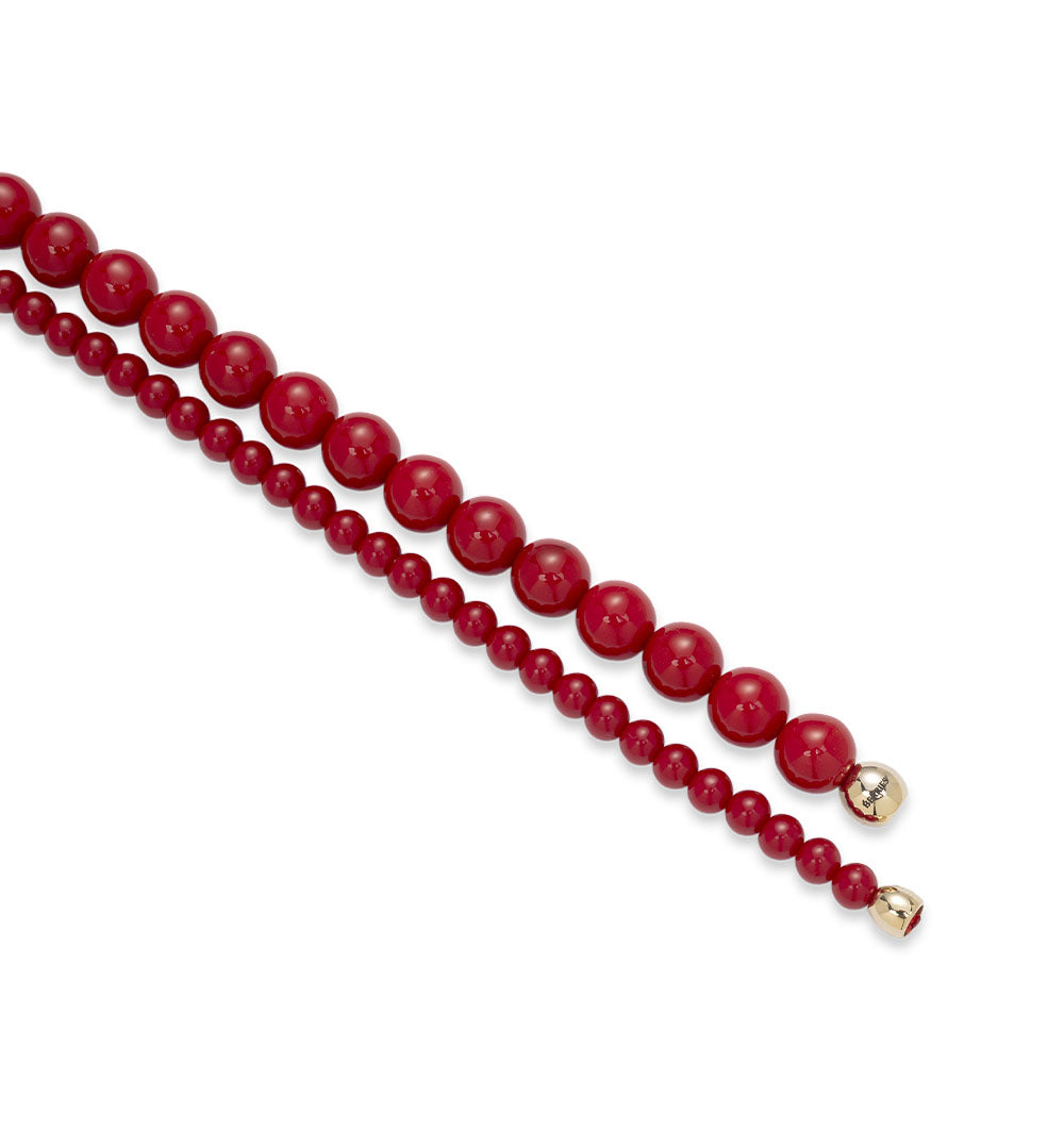 Red resin handbag charm 2