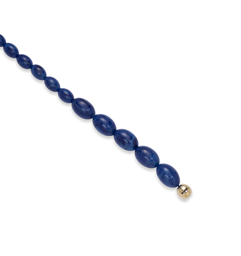 Blue mini resin keychain 2