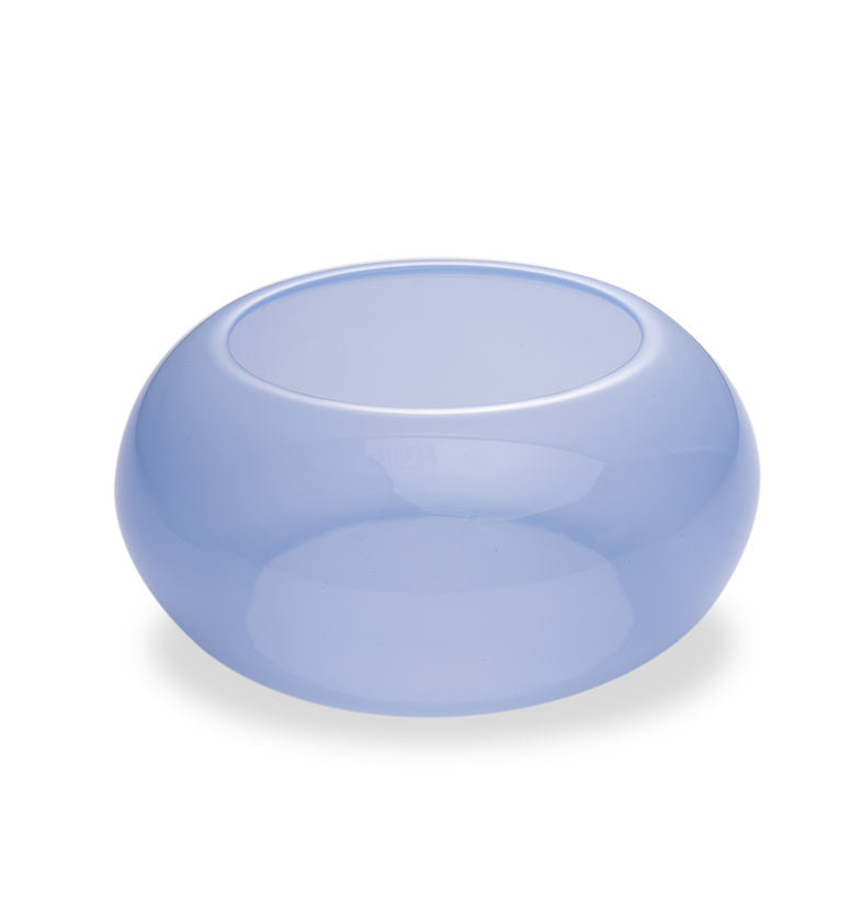  Wide blue bangle bracelet 