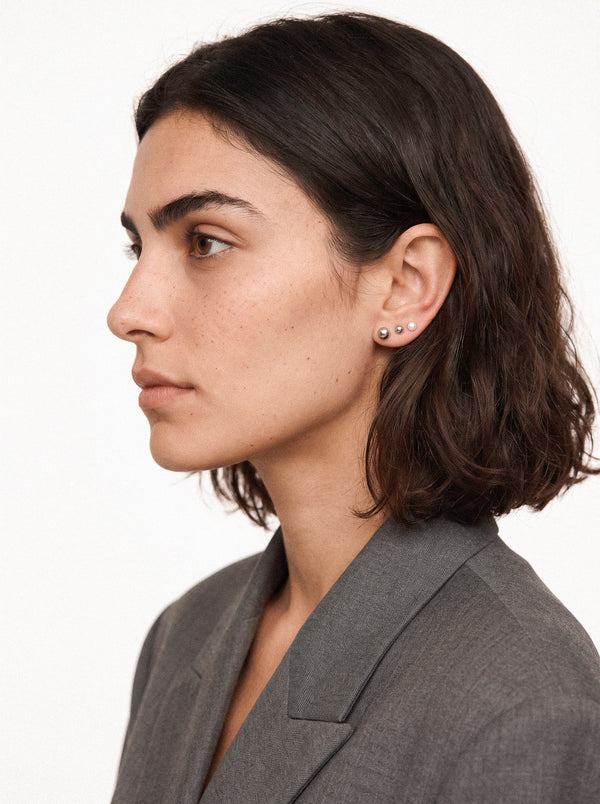 Dots Earrings Silver