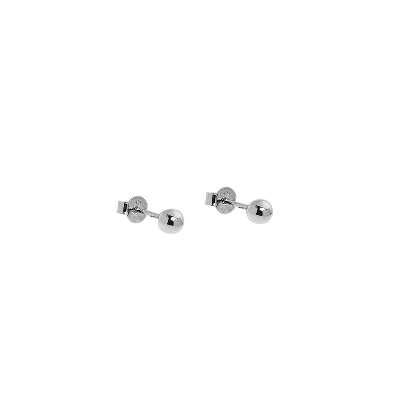 Mini Dots Earrings Silver