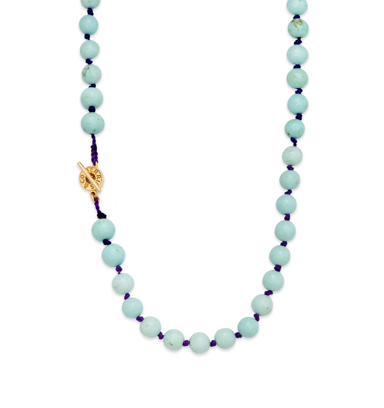  Beads with light blue stones 