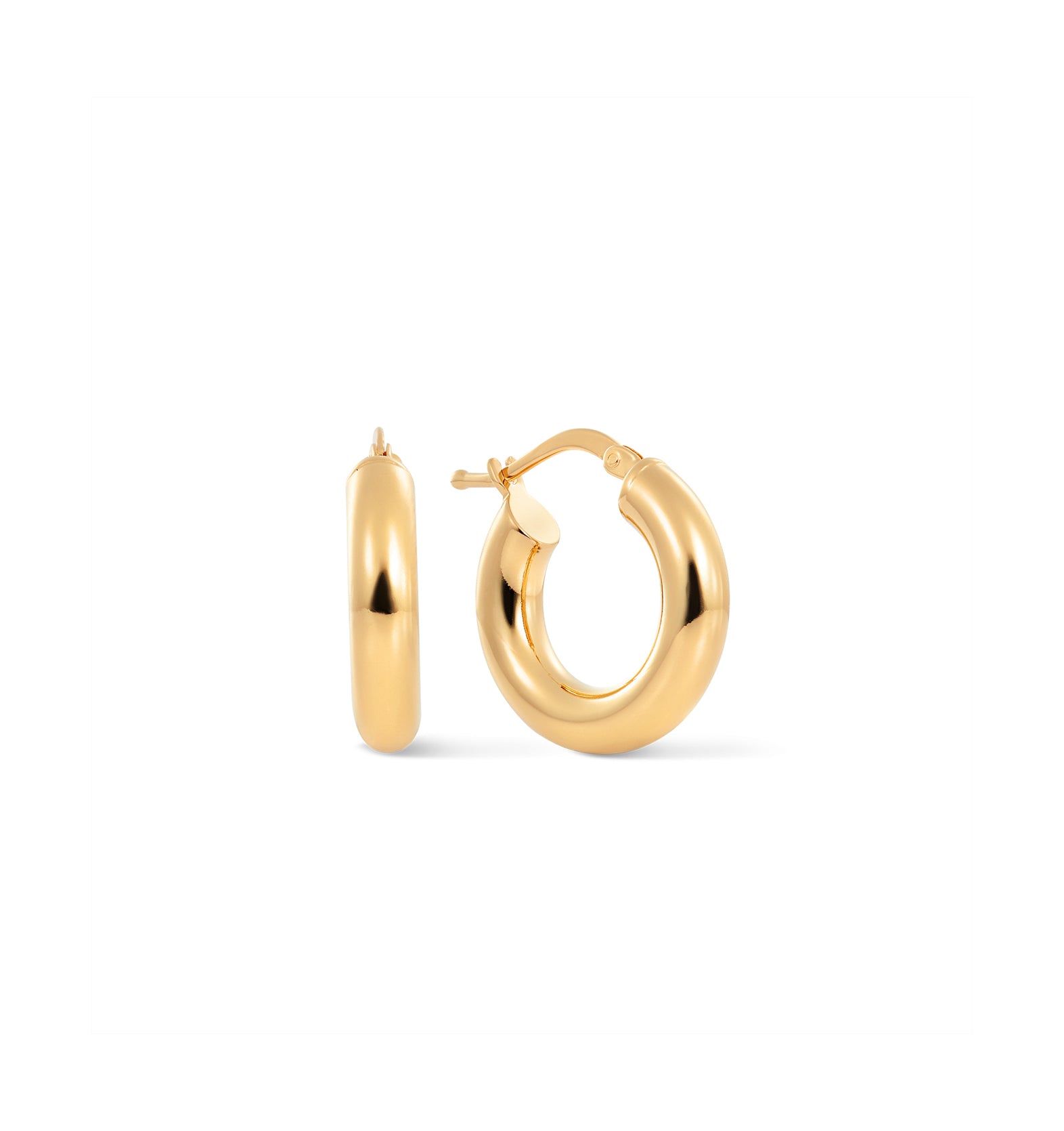 Eternal earrings no. 10 Gold-plated