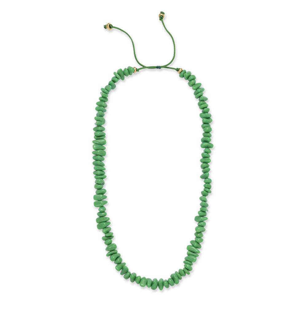 Pink beaded necklace 2