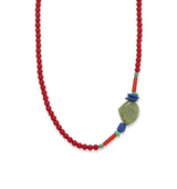 Picnic Necklace with gold-plated details