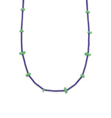 Rush Necklace with gold-plated details