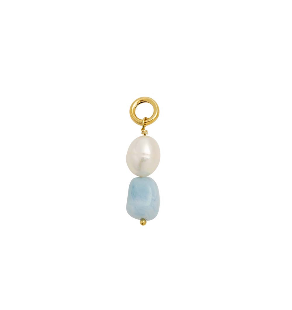 Cloud Pop Charm Gold-plated