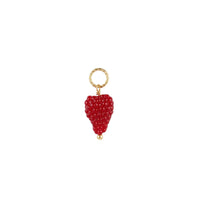 Raspberry Pop Charm pozłacana