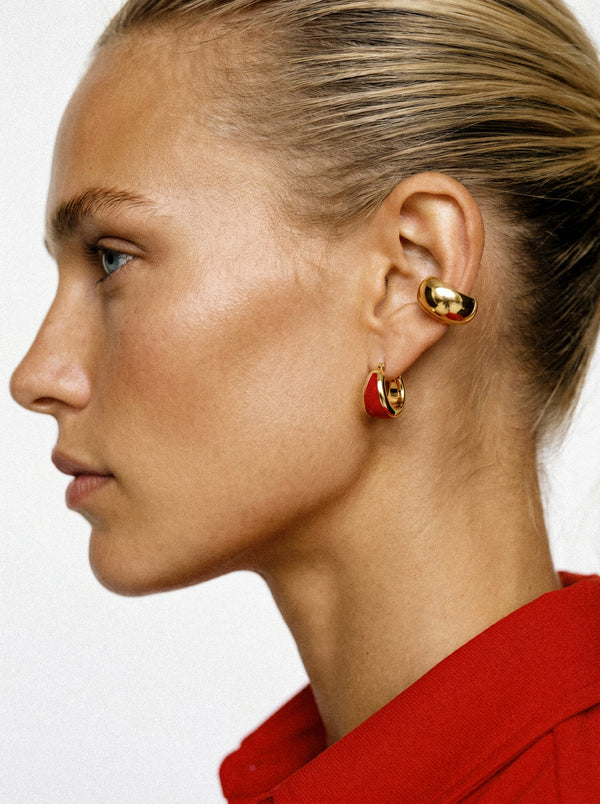 Boucles d'oreilles Viva Rouge